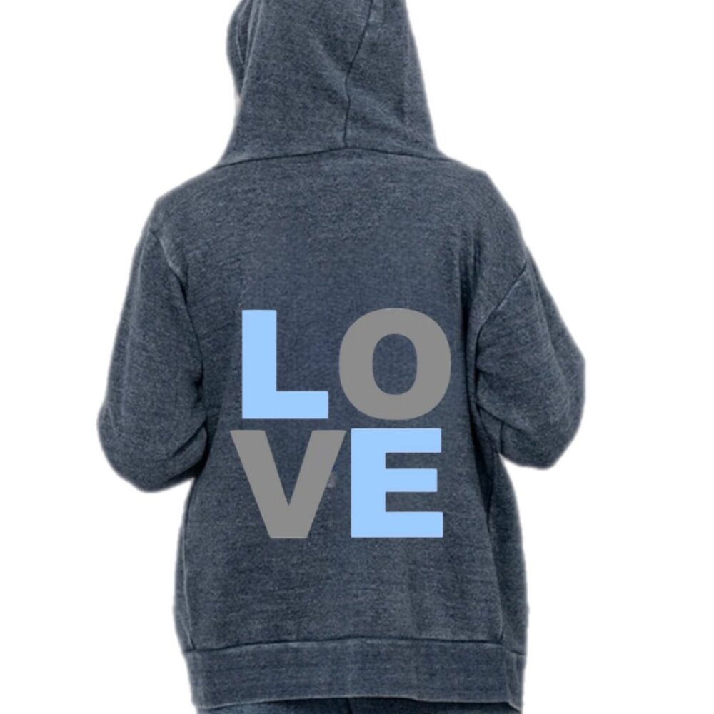 Big Love Zip Up Hoodie